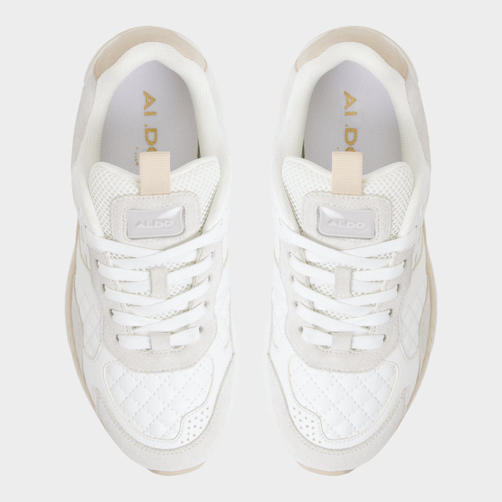 Pillowsnkr in L White - Jogger sneaker