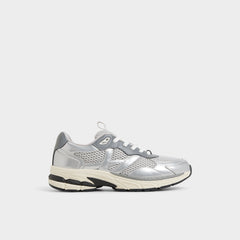 Pillowsnkr in L Silver - Jogger sneaker