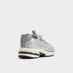 Pillowsnkr in L Silver - Jogger sneaker