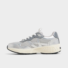 Pillowsnkr in L Silver - Jogger sneaker