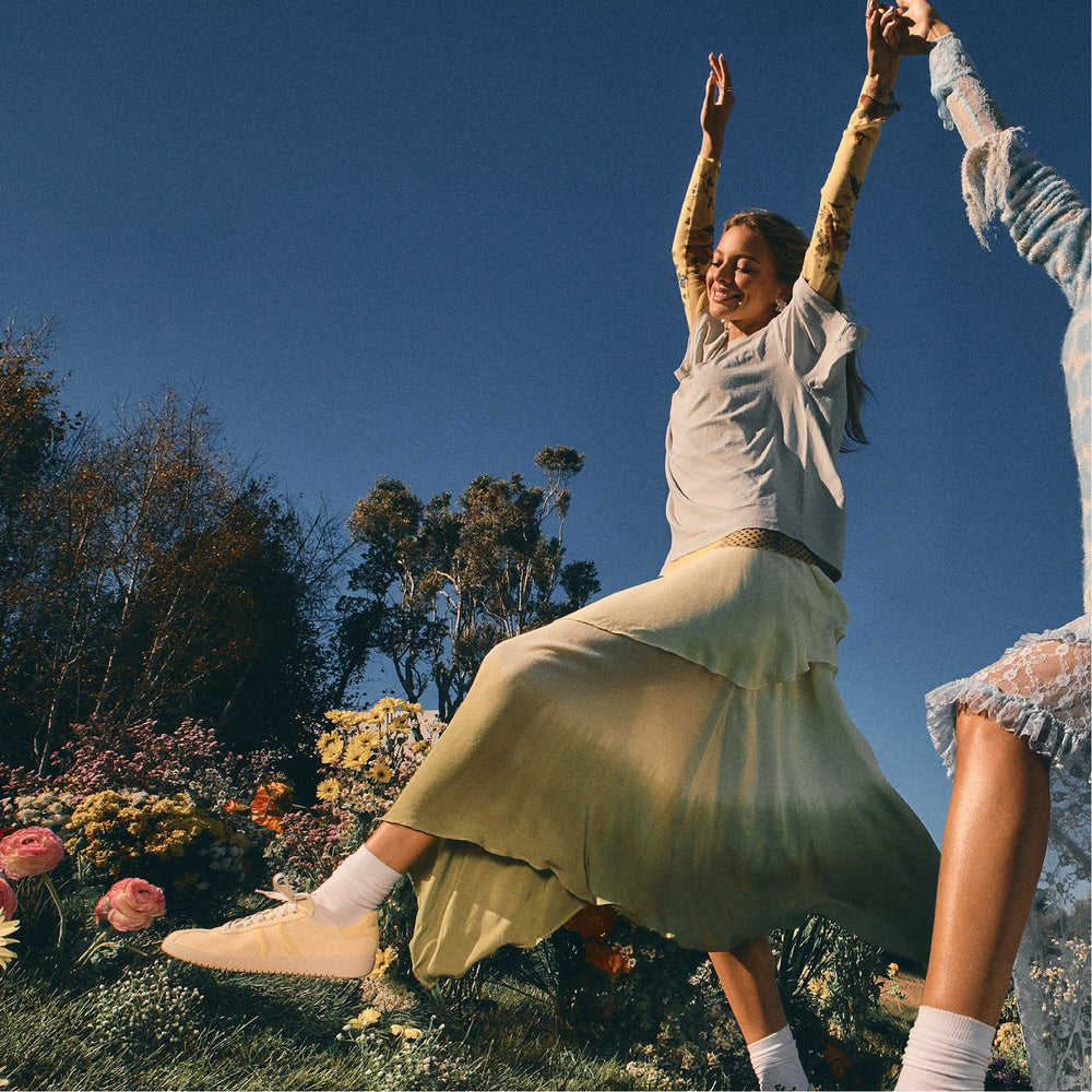 Cup sole Chicsneaker Light Yellow Women's Low top sneakers - Low top sneaker