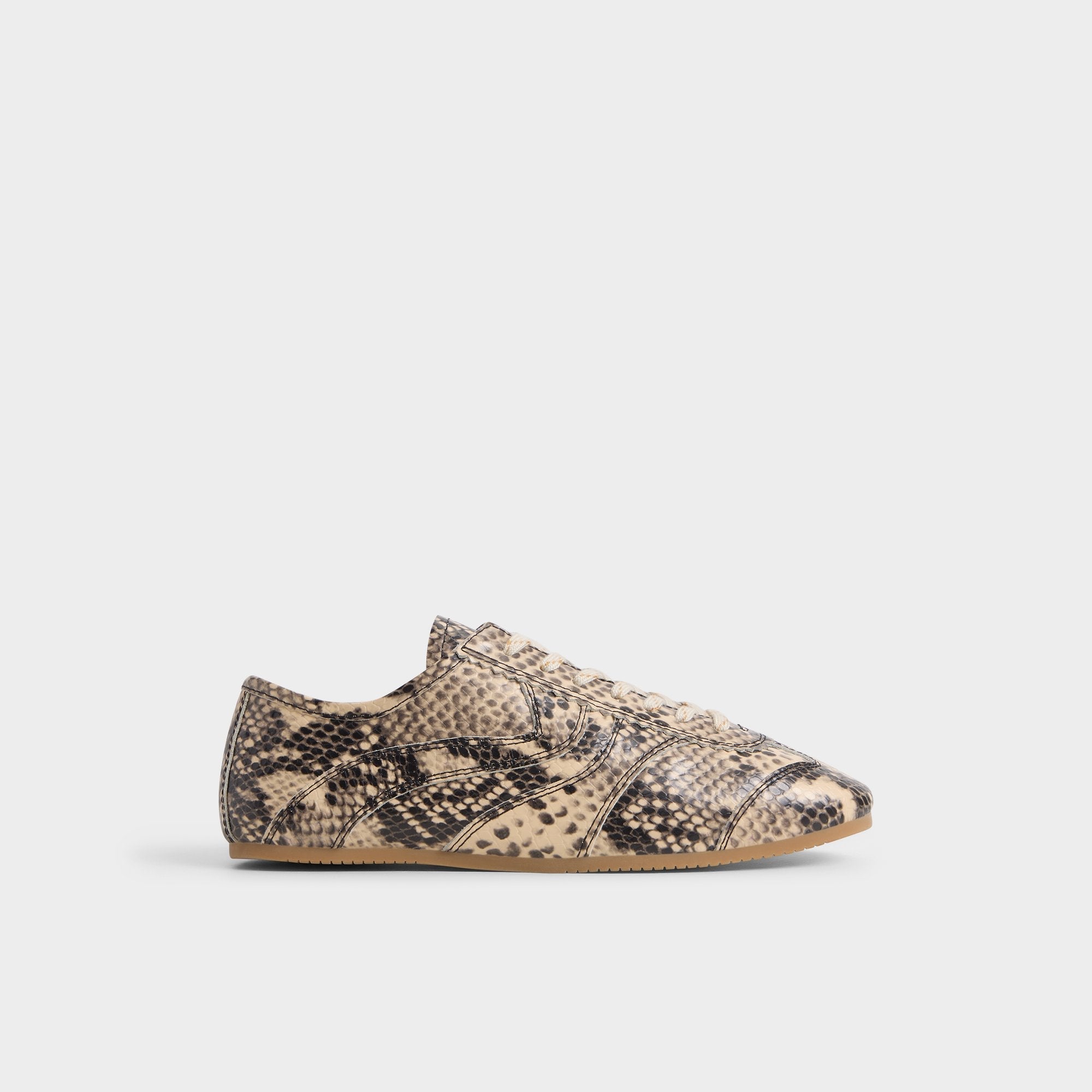 Adrelya in Tan Multi - Jogger sneaker Jogger sole