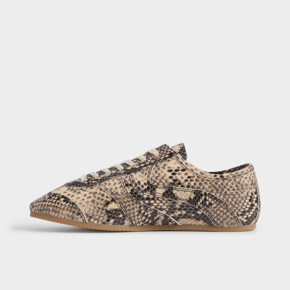 Adrelya in Tan Multi - Jogger sneaker Jogger sole