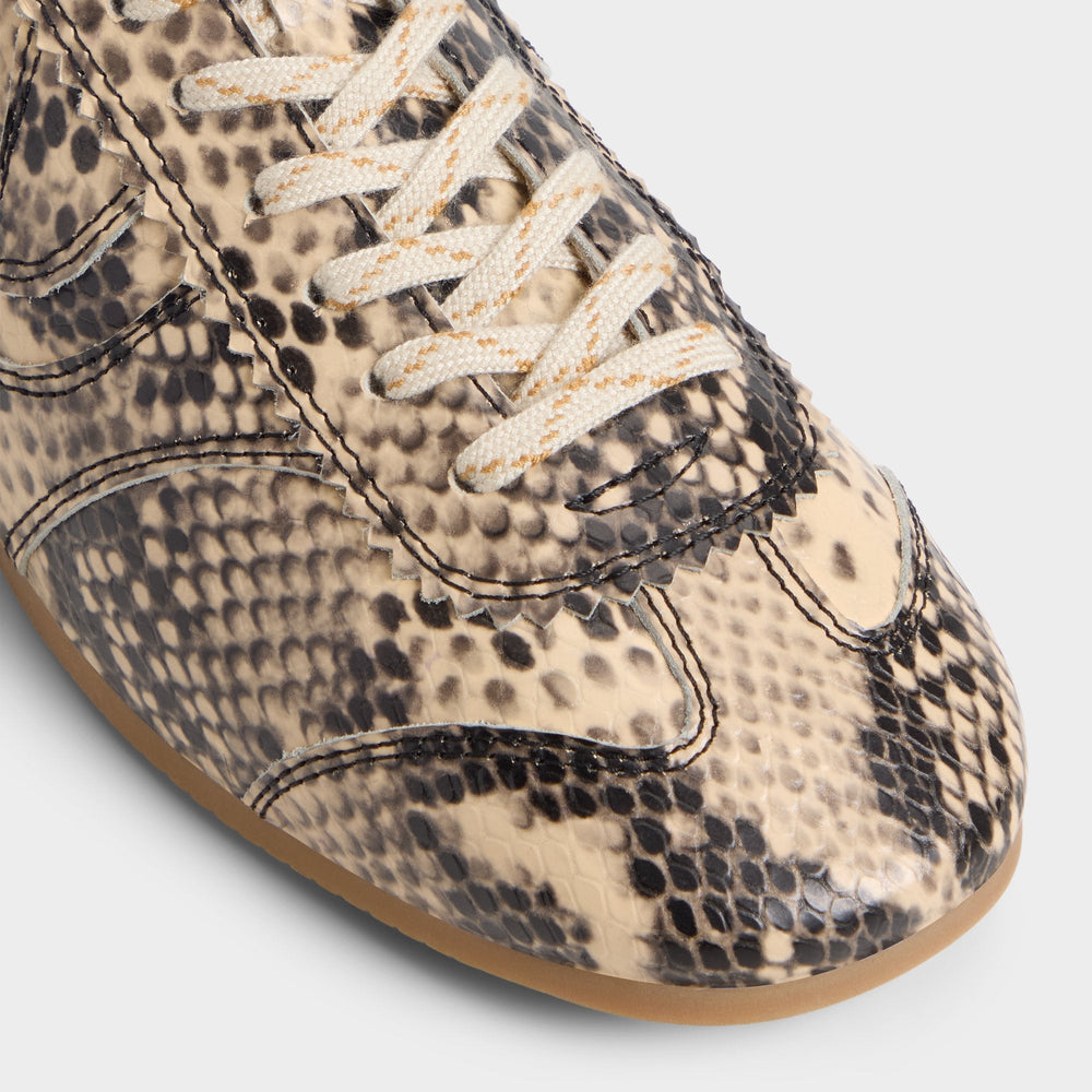 Adrelya in Tan Multi - Jogger sneaker Jogger sole