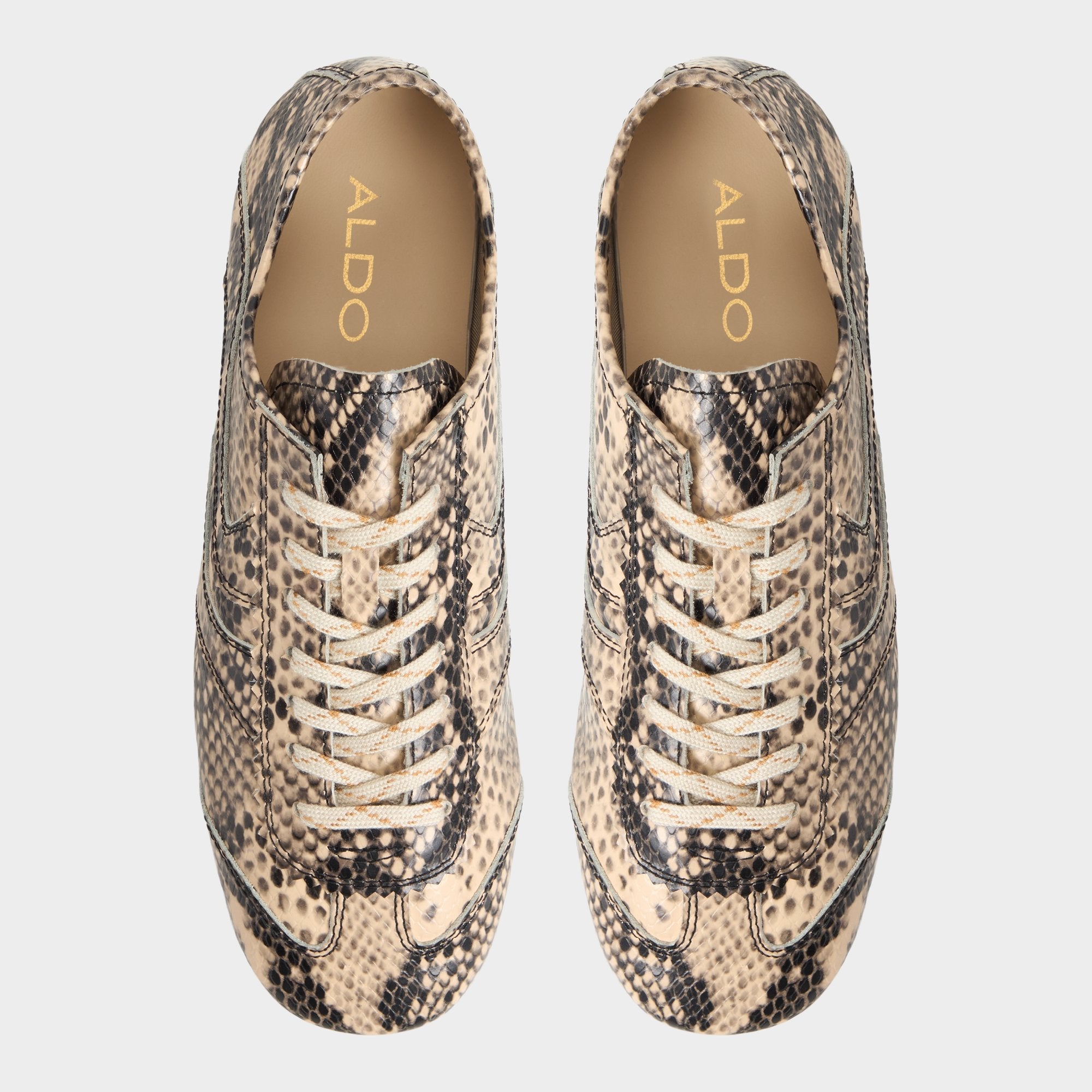 Adrelya in Tan Multi - Jogger sneaker Jogger sole