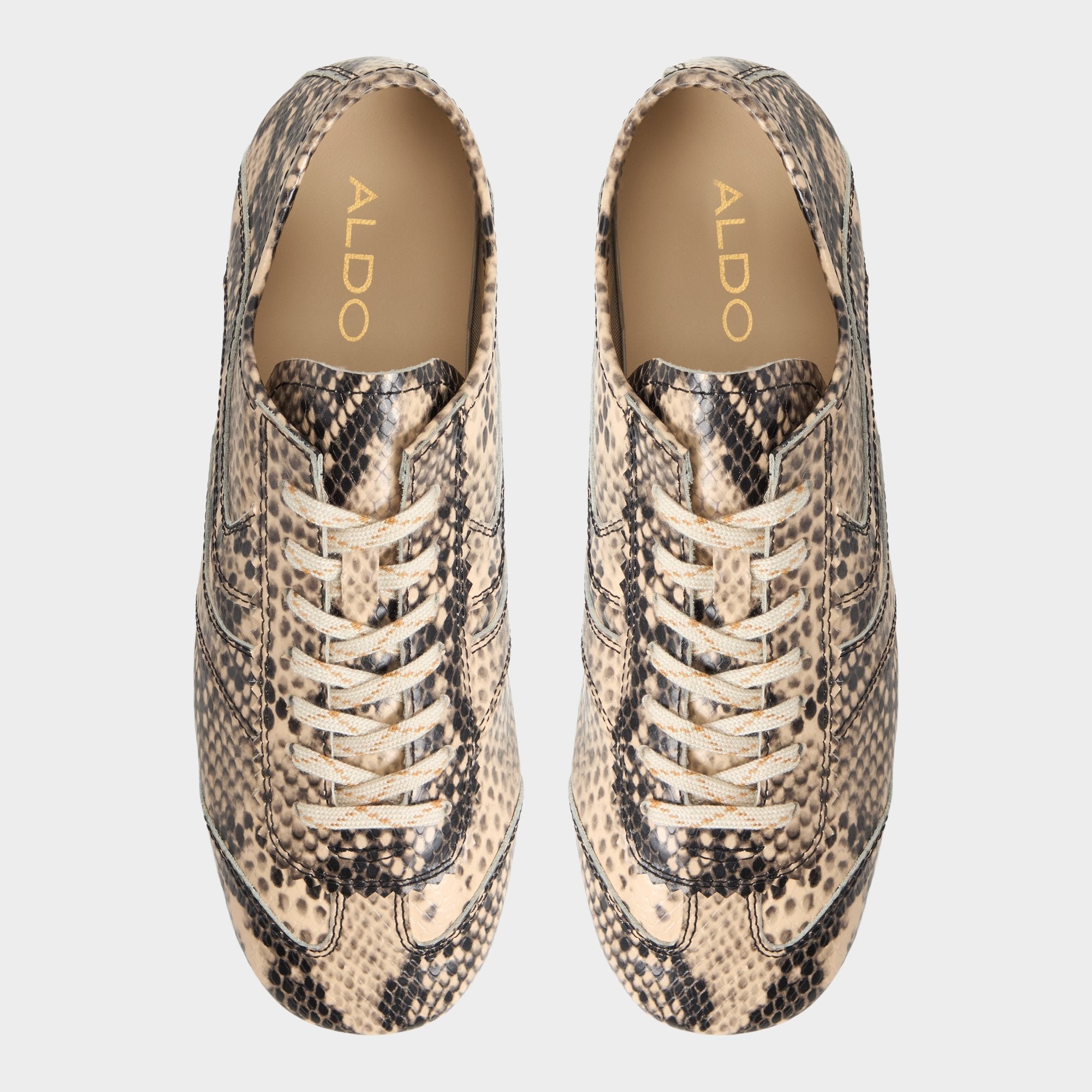 Adrelya in Tan Multi - Jogger sneaker Jogger sole