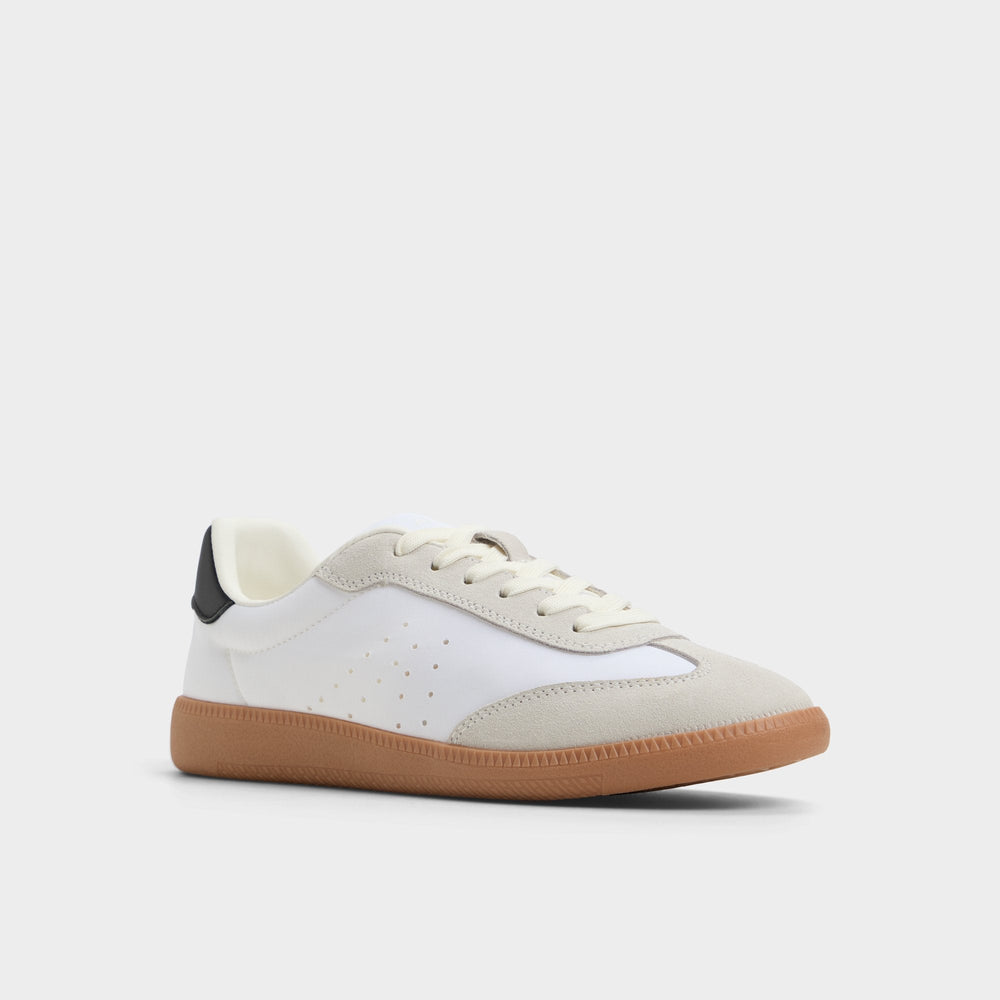 Clubstyle White/Black Women's Low top sneakers - Jogger sneaker Jogger sole