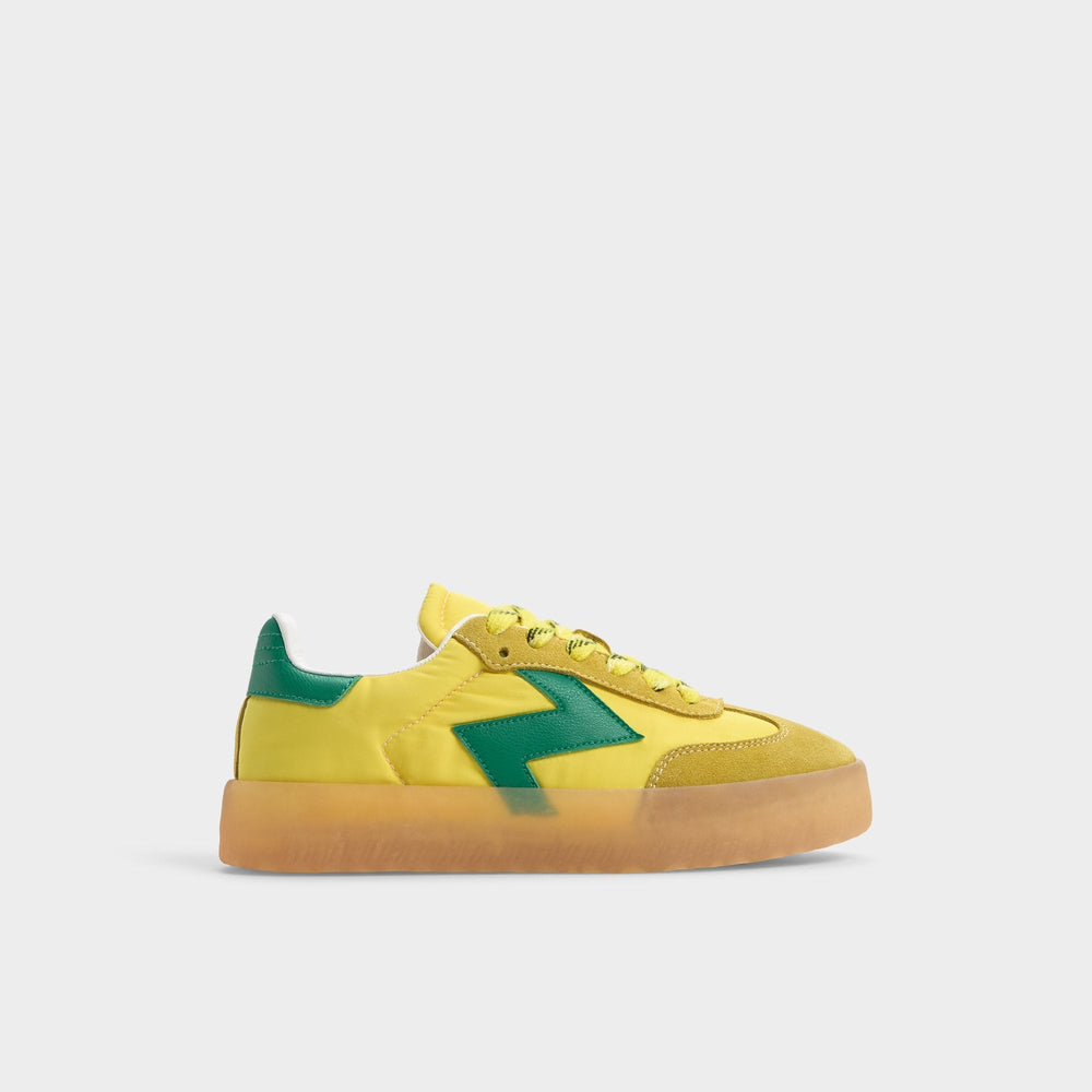 Jogger sole Retrostep Yellow Multi Women's Low top sneakers - Low top sneaker