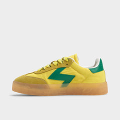 Jogger sole Retrostep Yellow Multi Women's Low top sneakers - Low top sneaker