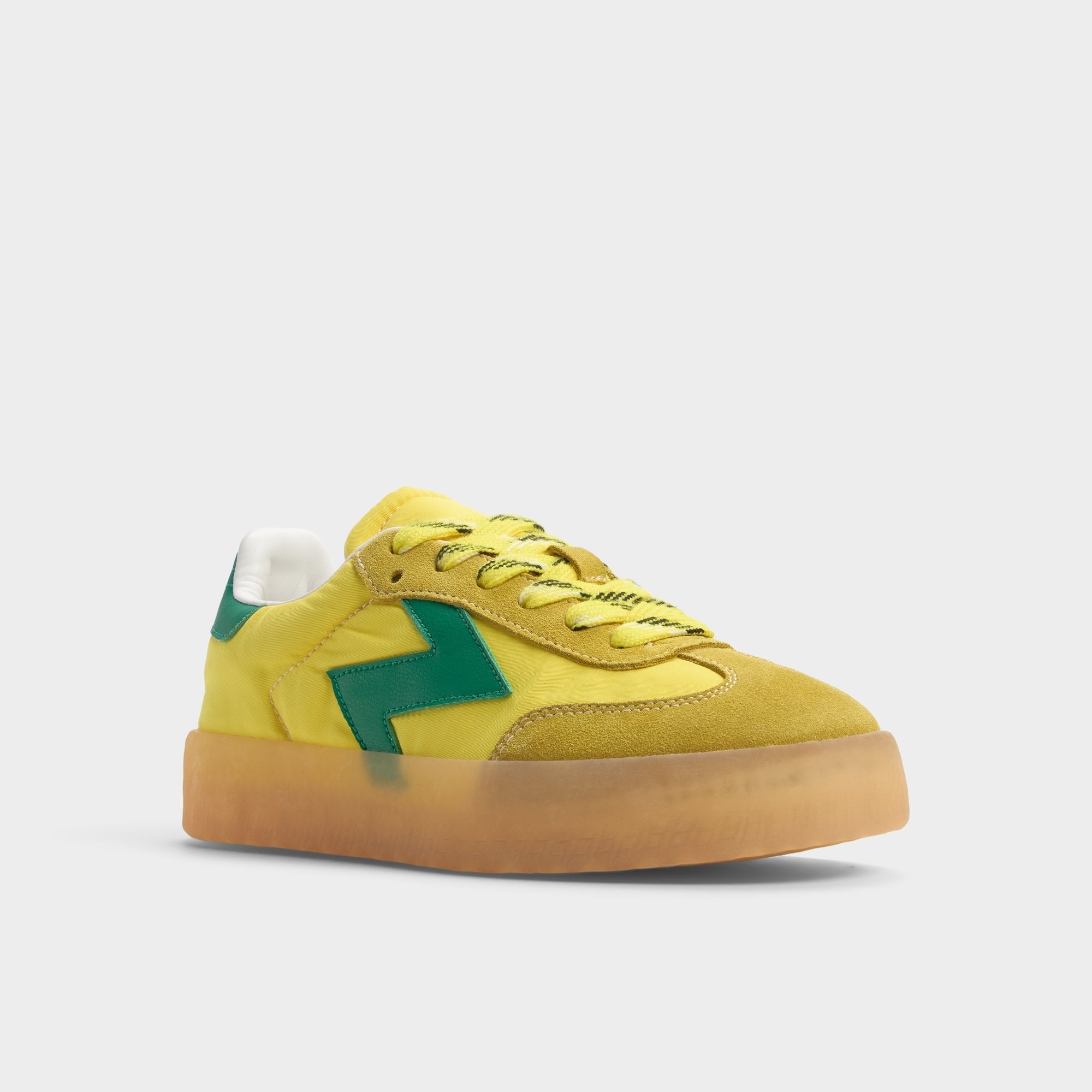 Jogger sole Retrostep Yellow Multi Women's Low top sneakers - Low top sneaker