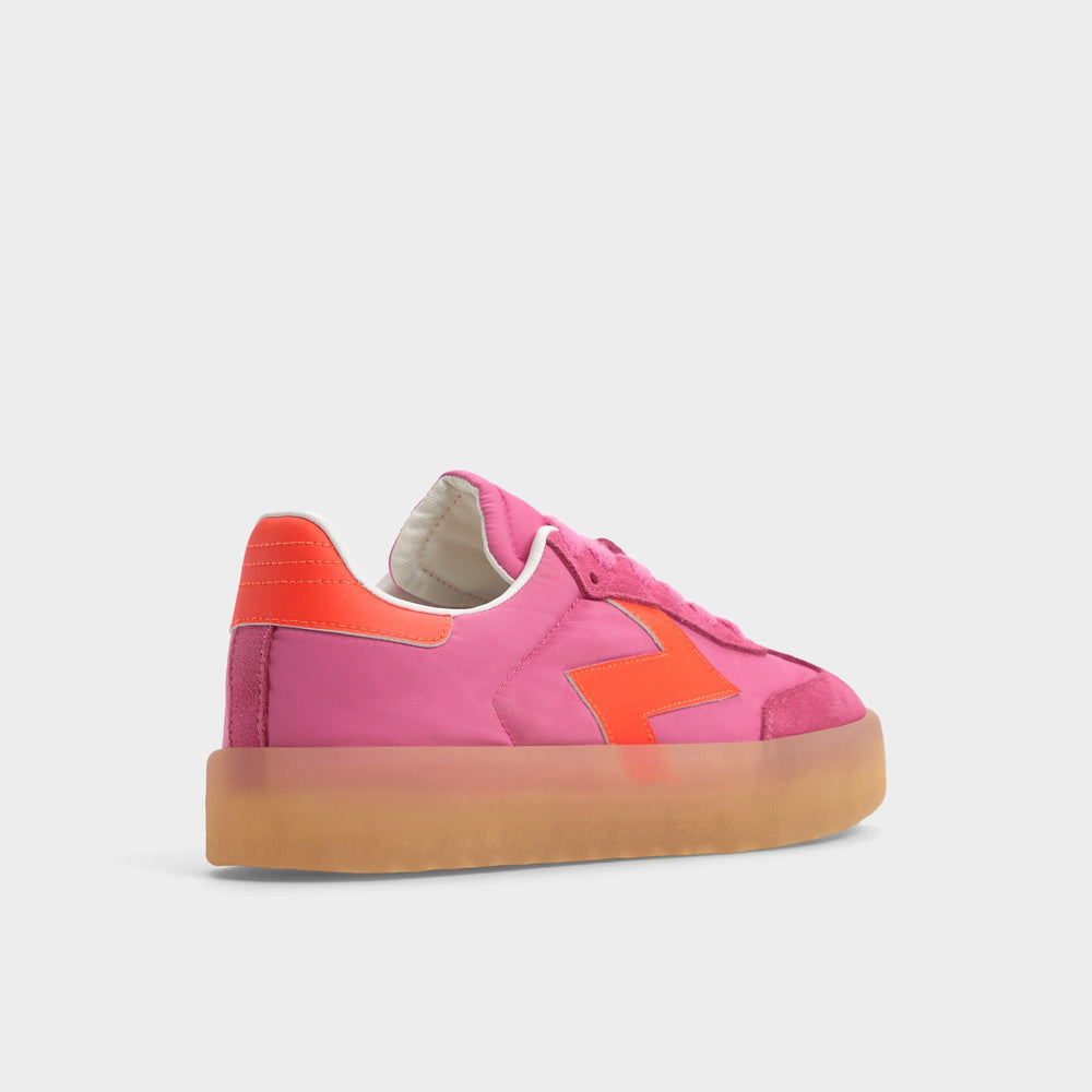 Retrostep Bright Pink Women's Low top sneakers - Low top sneaker Jogger sole