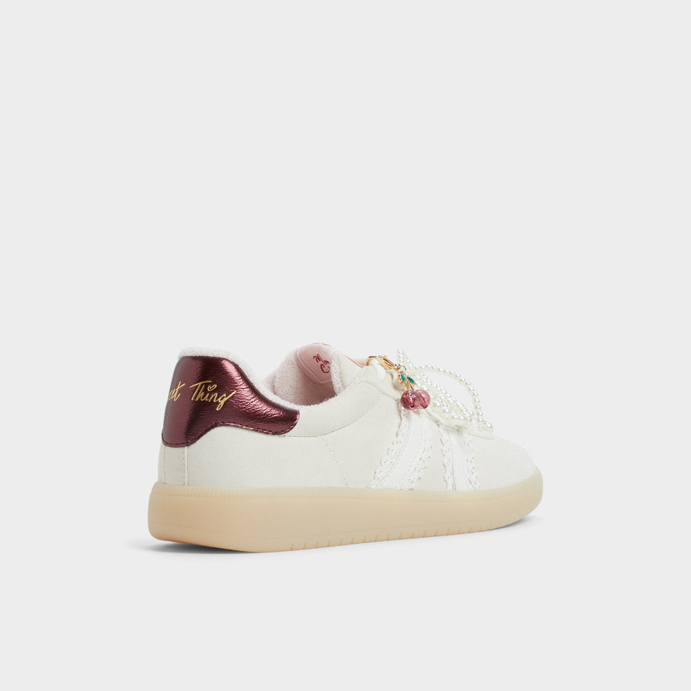 Sweetthing White/Bone Women's Low top sneakers - Low top sneaker Cup sole