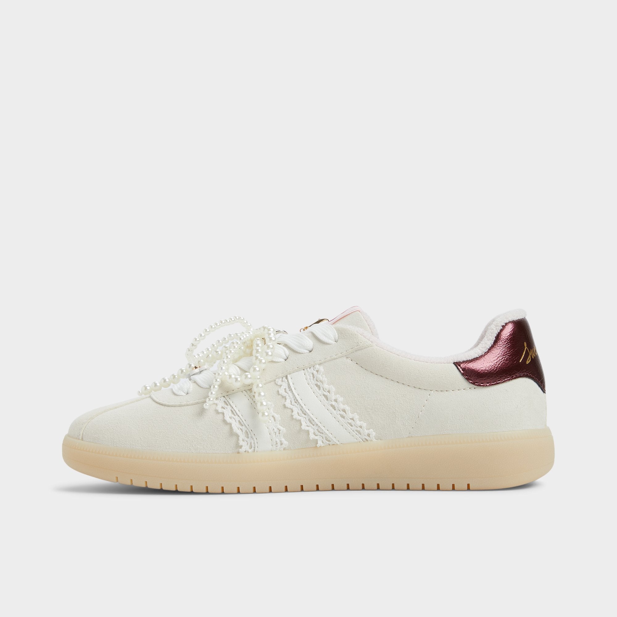 Sweetthing White/Bone Women's Low top sneakers - Low top sneaker Cup sole