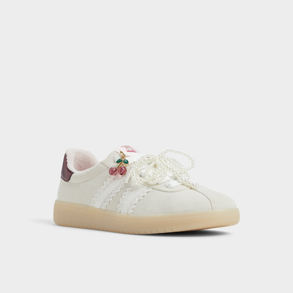 Sweetthing White/Bone Women's Low top sneakers - Low top sneaker Cup sole
