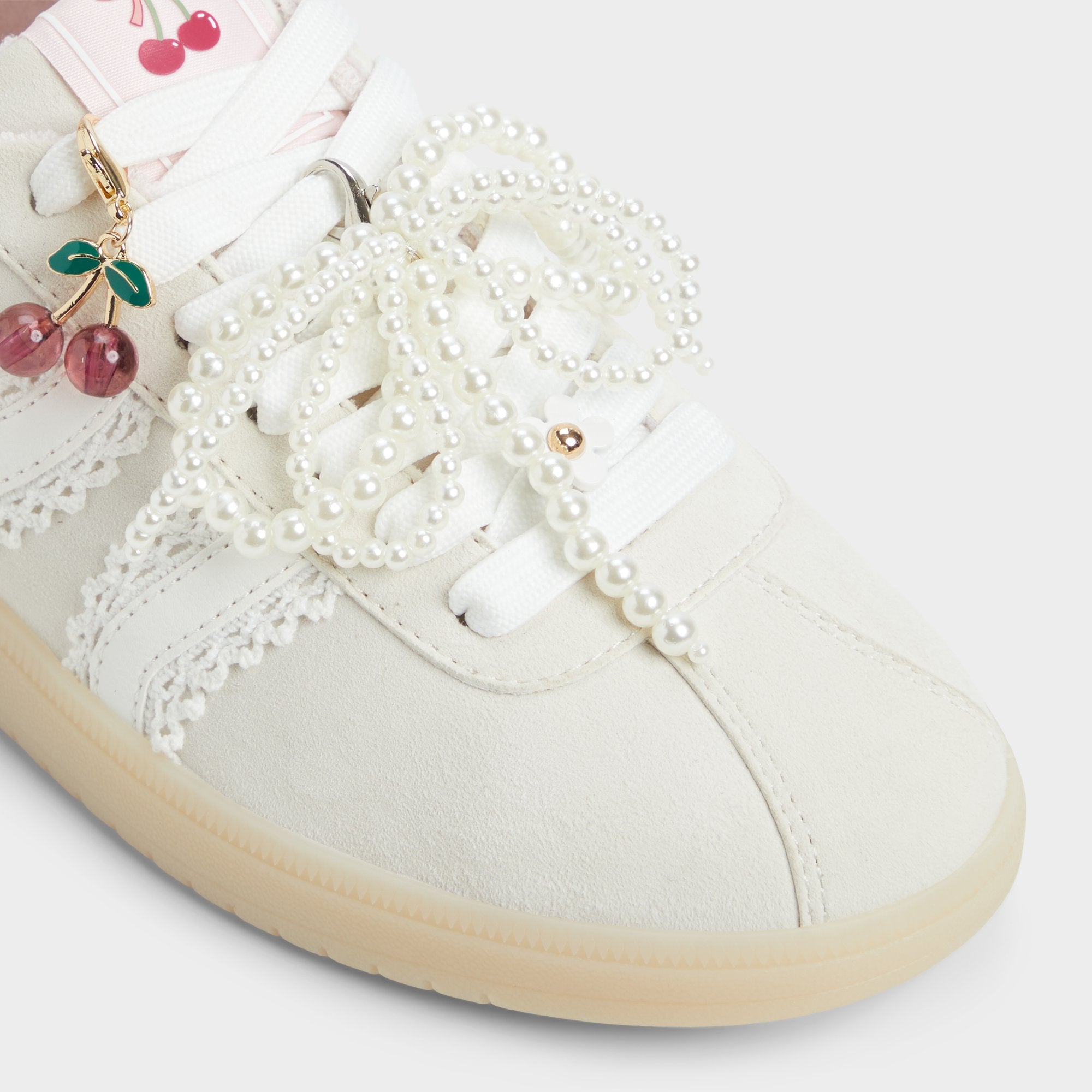 Sweetthing White/Bone Women's Low top sneakers - Low top sneaker Cup sole
