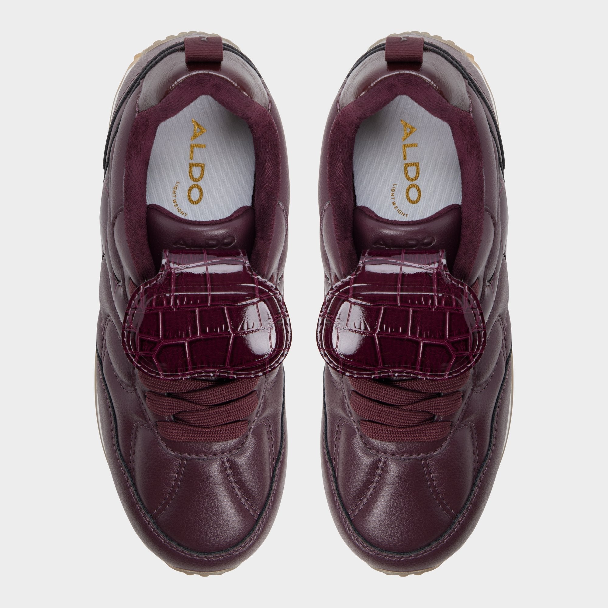 Siyara in Bordo - Jogger sneaker