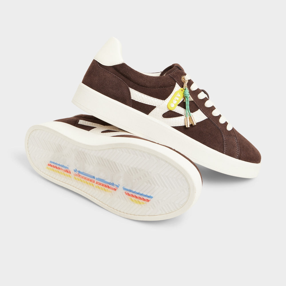 Mtl1972snkr-l Dark Brown Women's Low top sneakers - Low top sneaker Cup sole