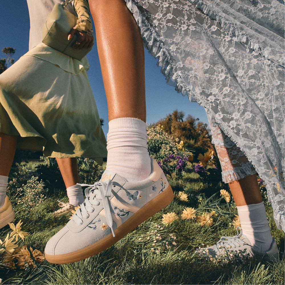 Chicsneaker Other Blue Women's Low top sneakers - Low top sneaker Cup sole