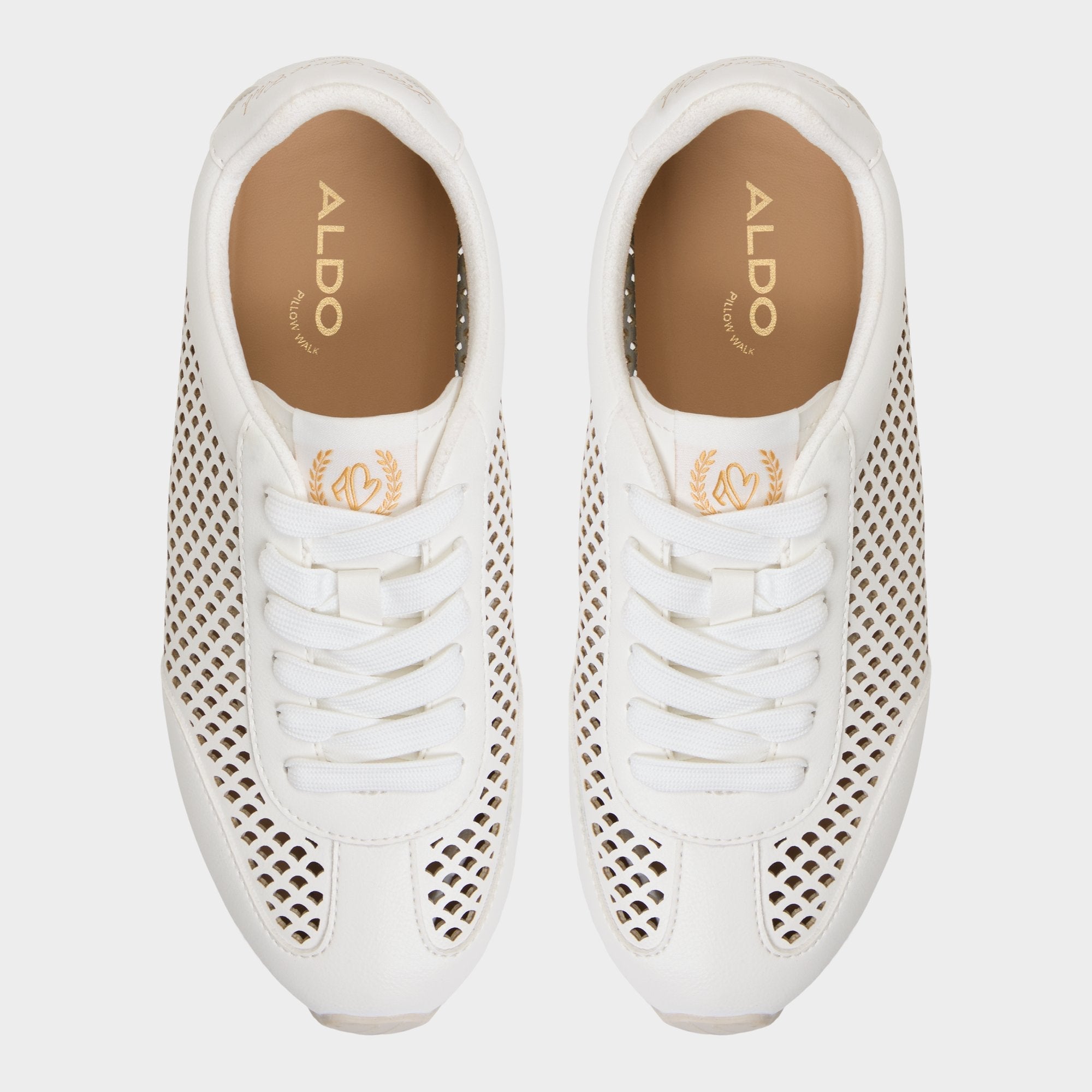 Carefree Open White Women's Low top sneakers - Jogger sneaker Jogger sole