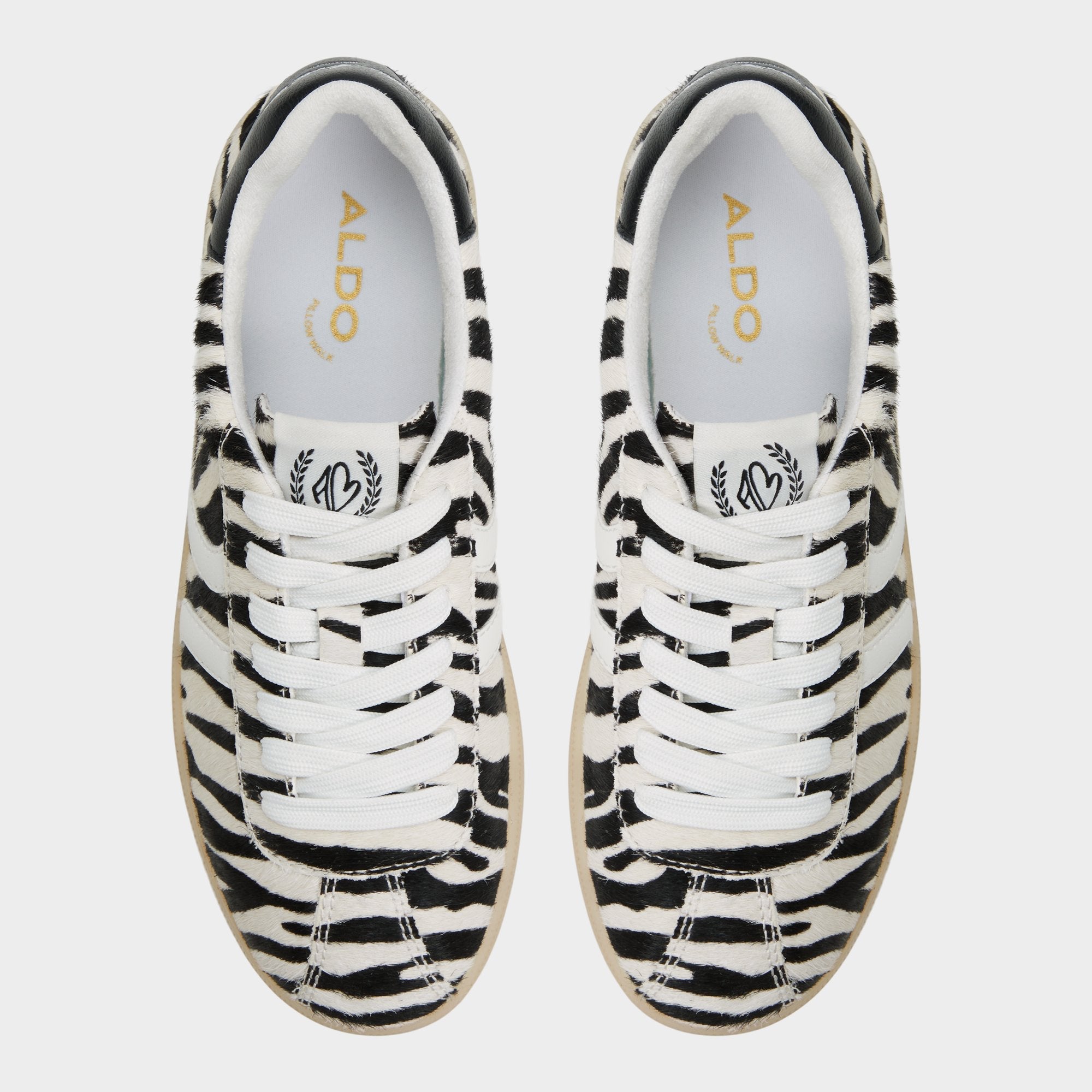 Cup sole Chicsneaker White/Black Women's Aldo Sport Club - Low top sneaker