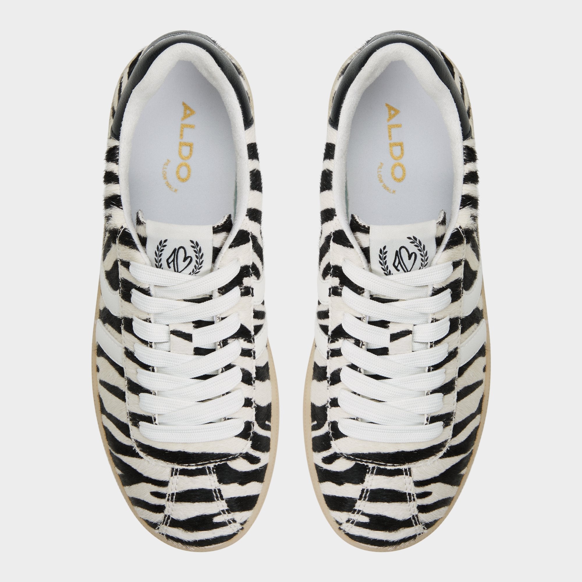 Cup sole Chicsneaker White/Black Women's Aldo Sport Club - Low top sneaker