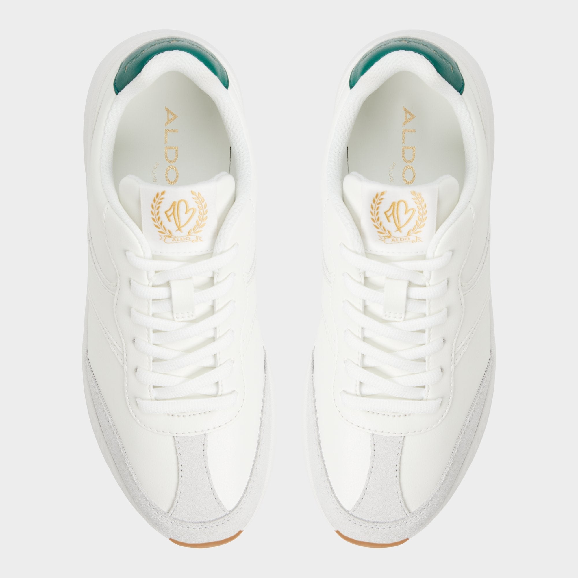 Clubchic White Combo Women's Athletic Sneakers - Jogger sneaker