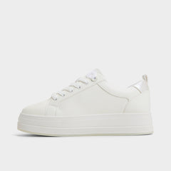Chiccomfort Open White Women's Platform and wedge sneakers - Low top sneaker