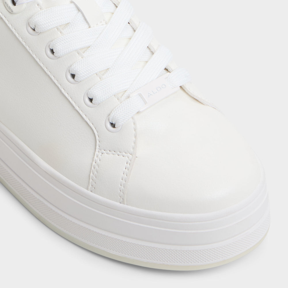 Chiccomfort Open White Women's Platform and wedge sneakers - Low top sneaker