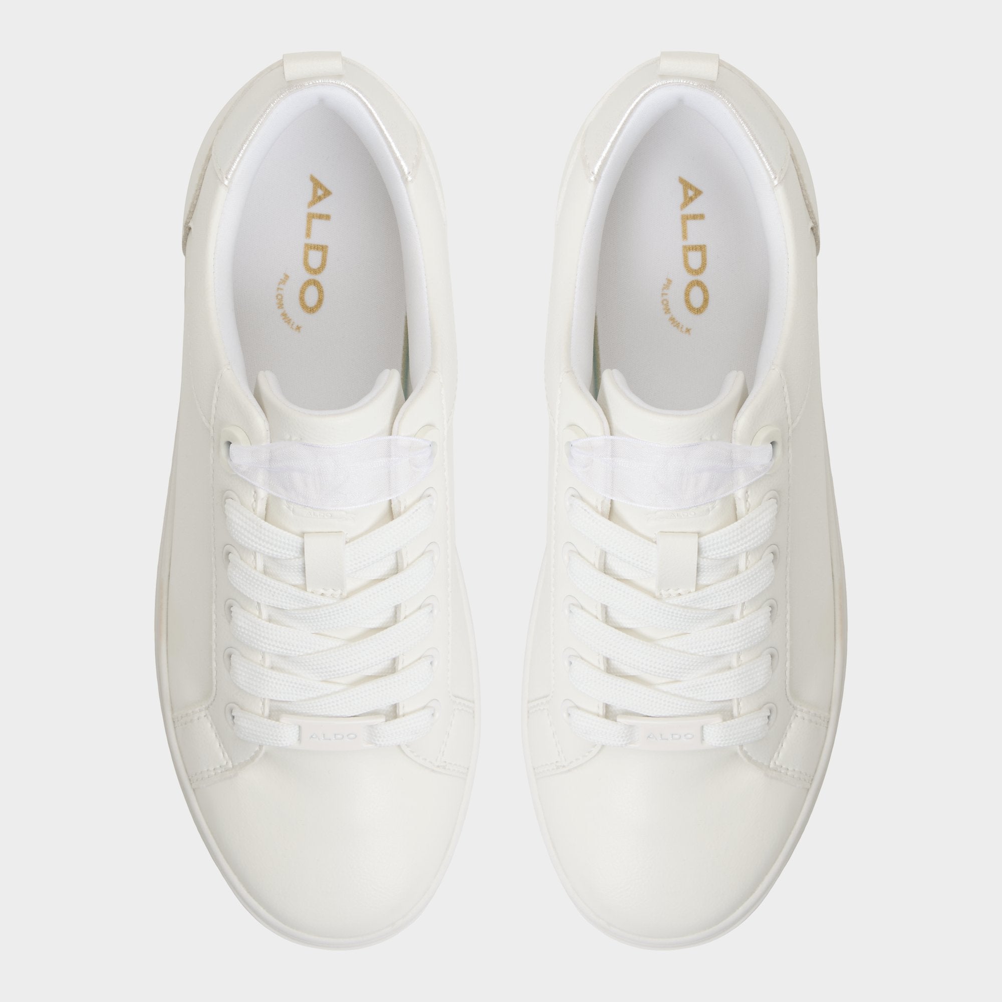 Chiccomfort Open White Women's Platform and wedge sneakers - Low top sneaker