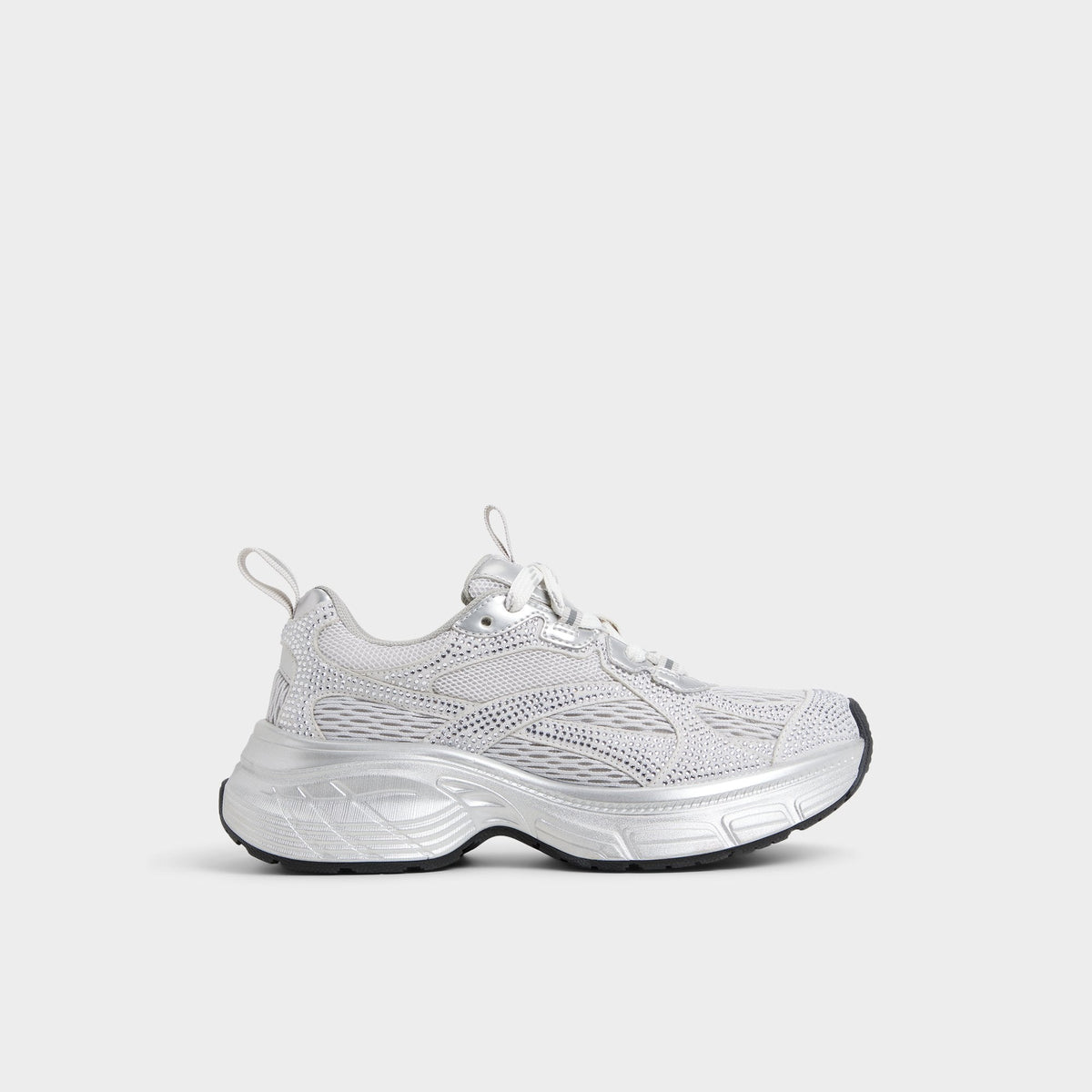 Powerplay in Silver - Jogger sneaker