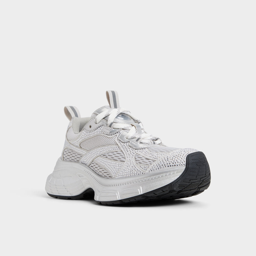 Powerplay in Silver - Jogger sneaker