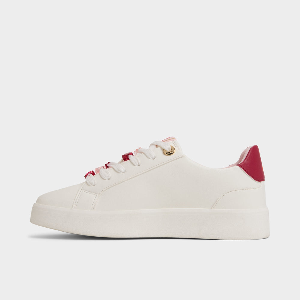 Platform Cherrylove White Women's Low top sneakers - Low top sneaker