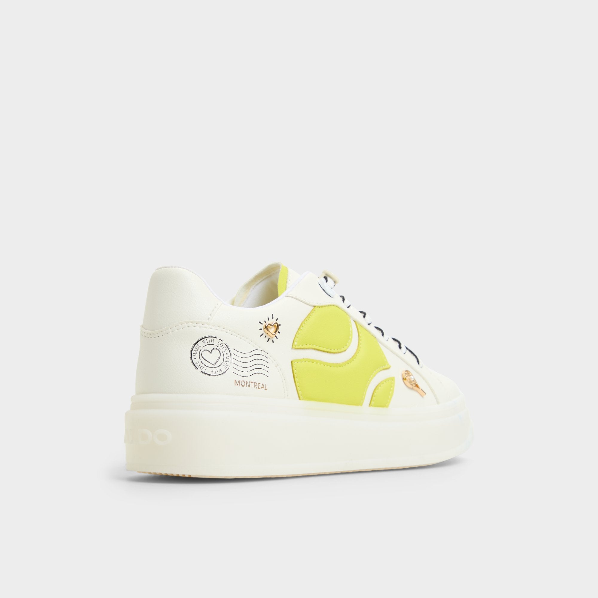 Clubchamp White Combo Women's Platform and wedge sneakers - Low top sneaker