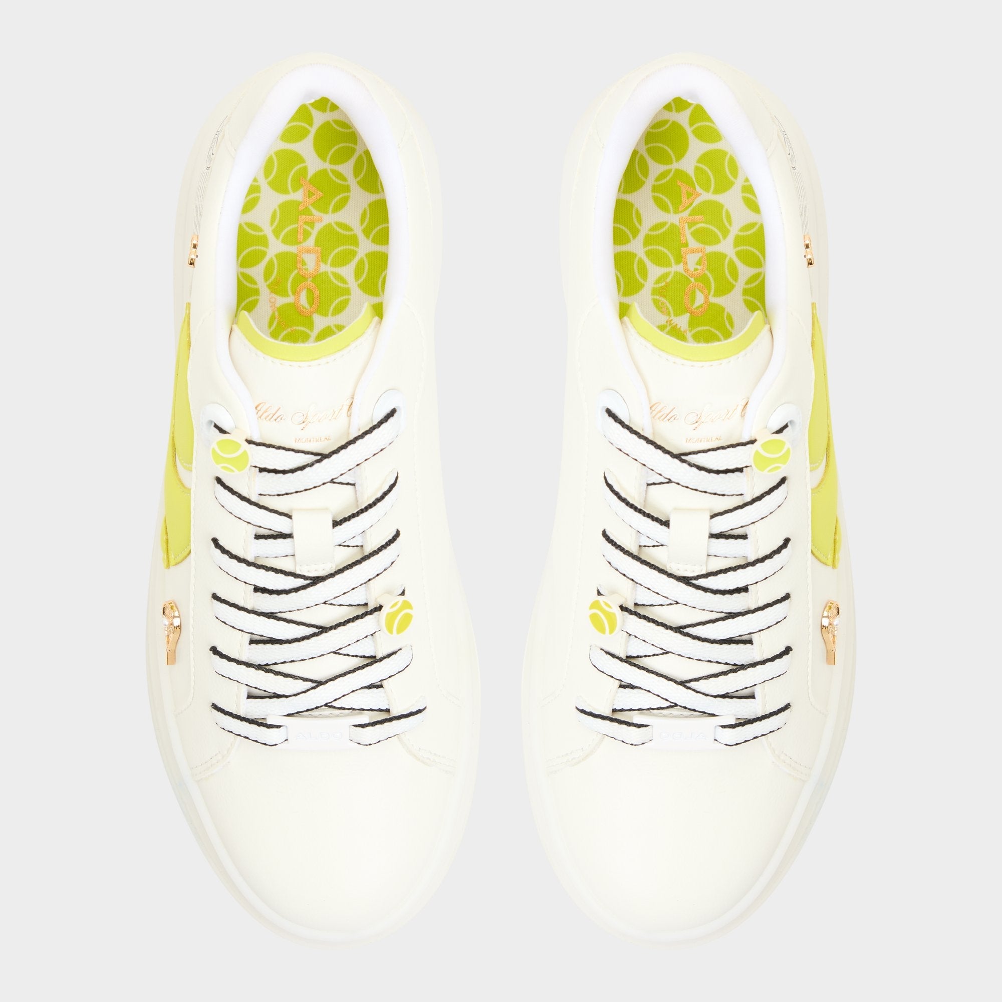 Clubchamp White Combo Women's Platform and wedge sneakers - Low top sneaker