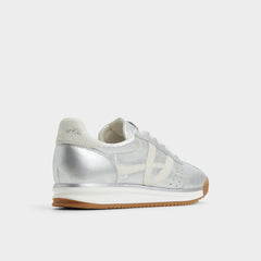 Stepcount Silver Women's Low top sneakers - Jogger sneaker Jogger sole