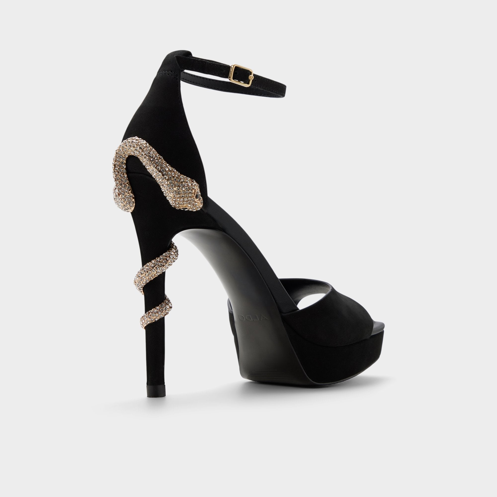 Platform Medusa in Other Black 14266744 - Strappy heeled sandal