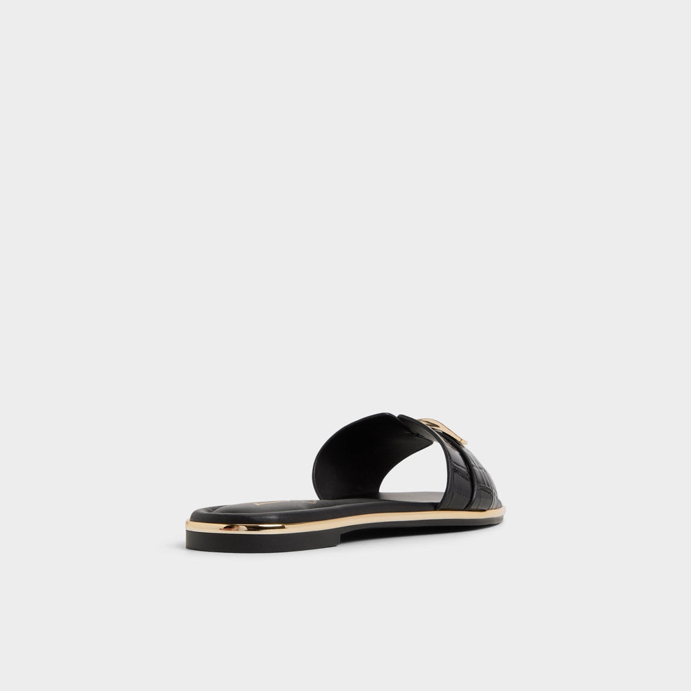 Darlina in Black - Slide sandal