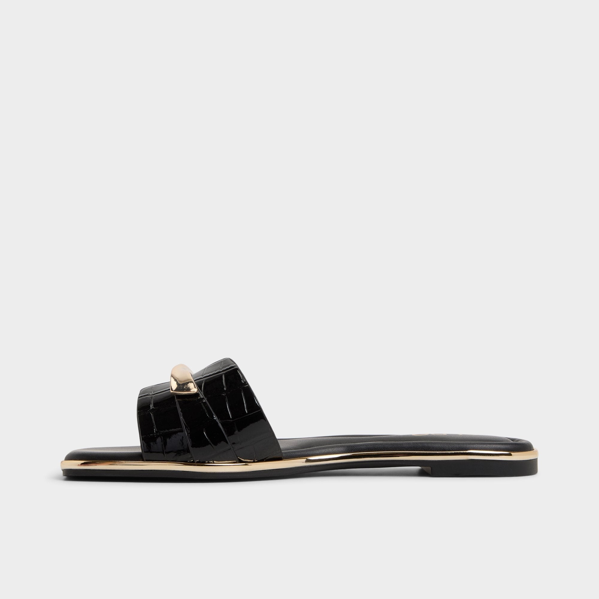 Darlina in Black - Slide sandal