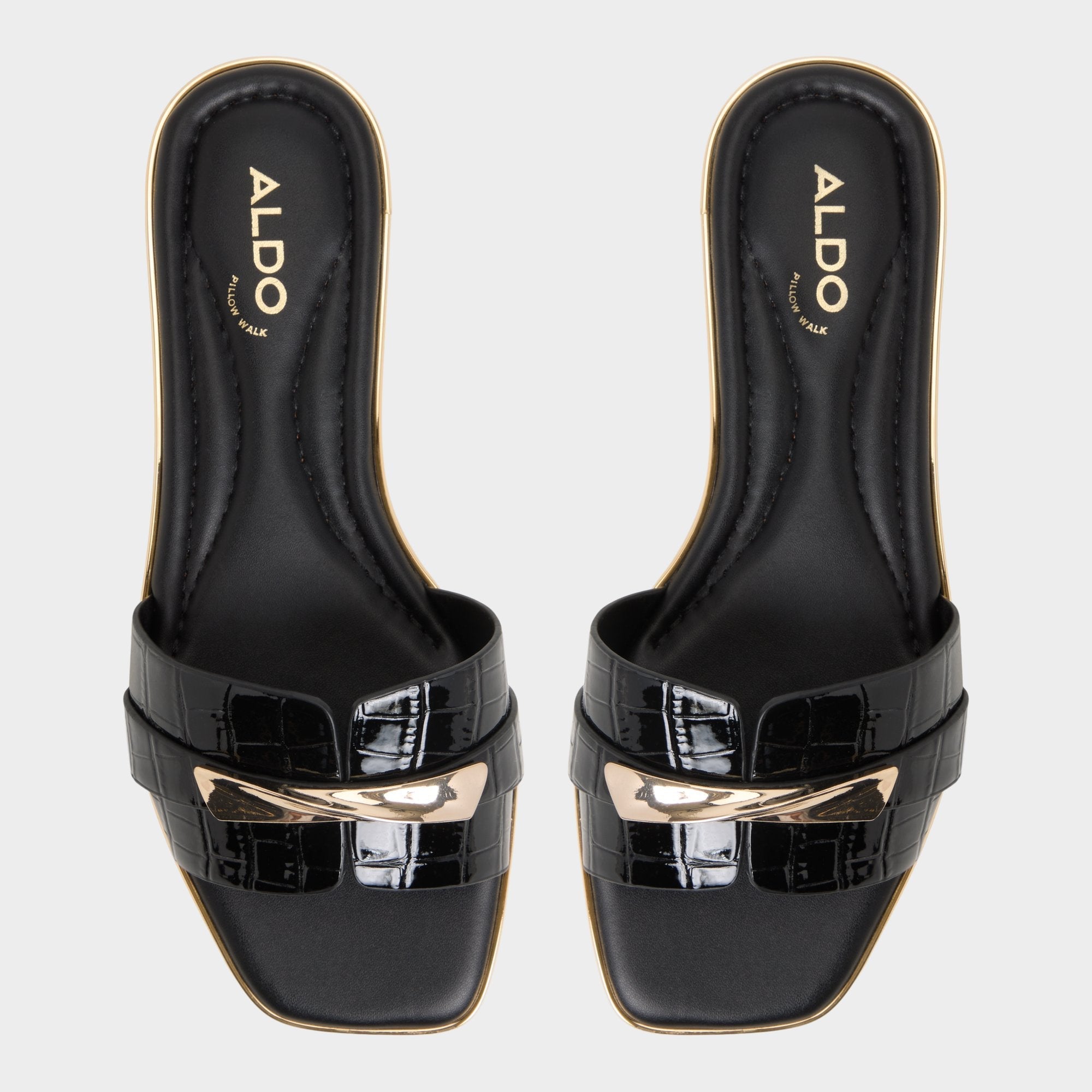 Darlina in Black - Slide sandal