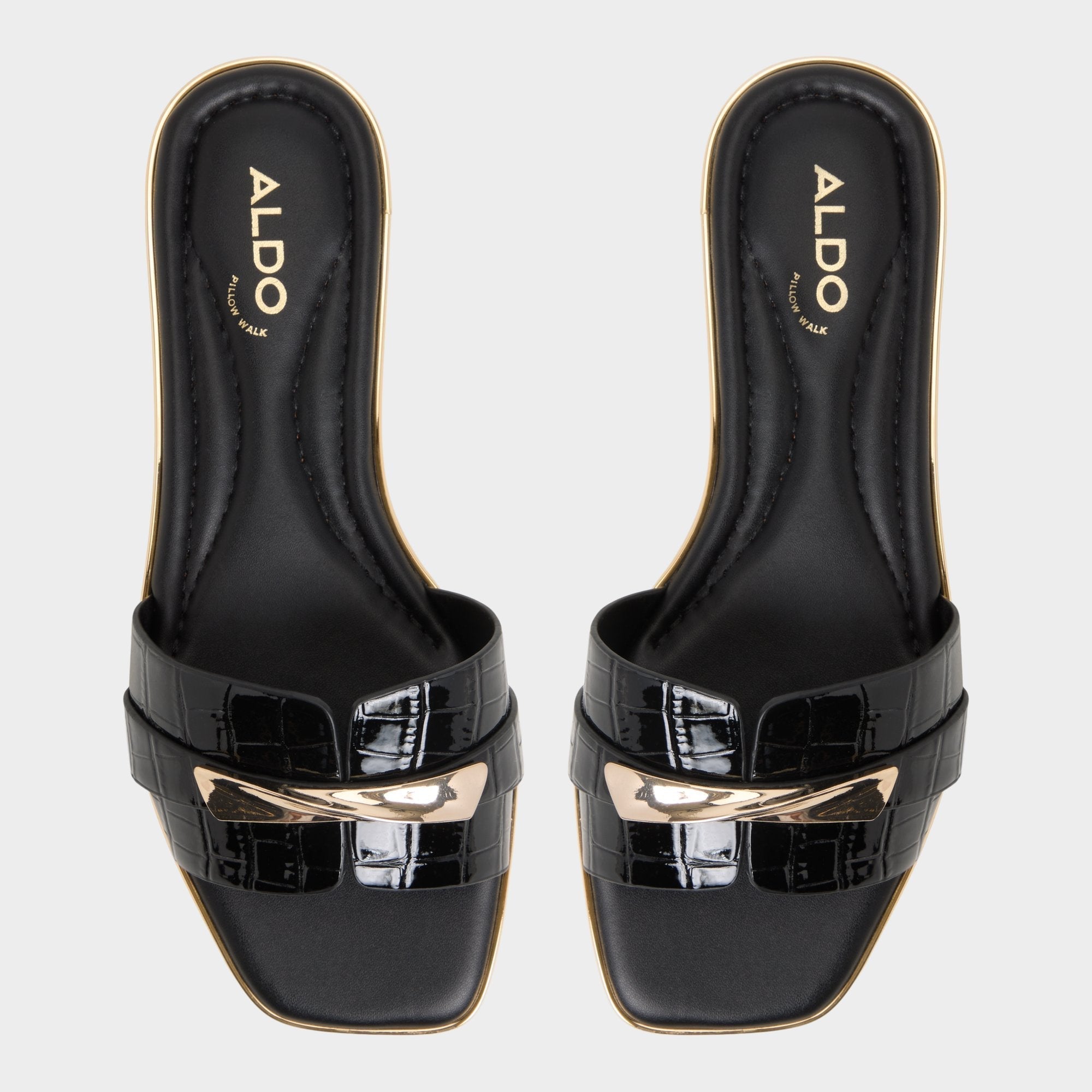 Darlina in Black - Slide sandal