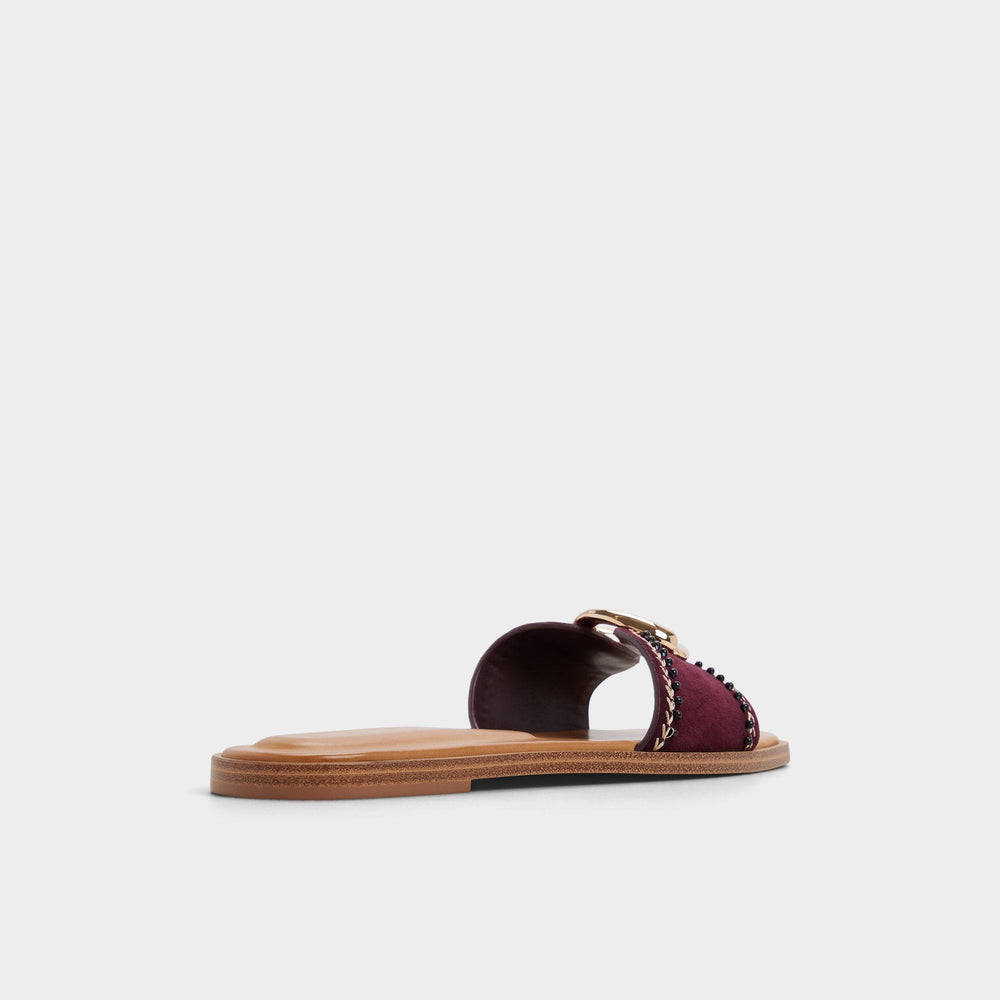 Biggin in Bordo - Slide sandal