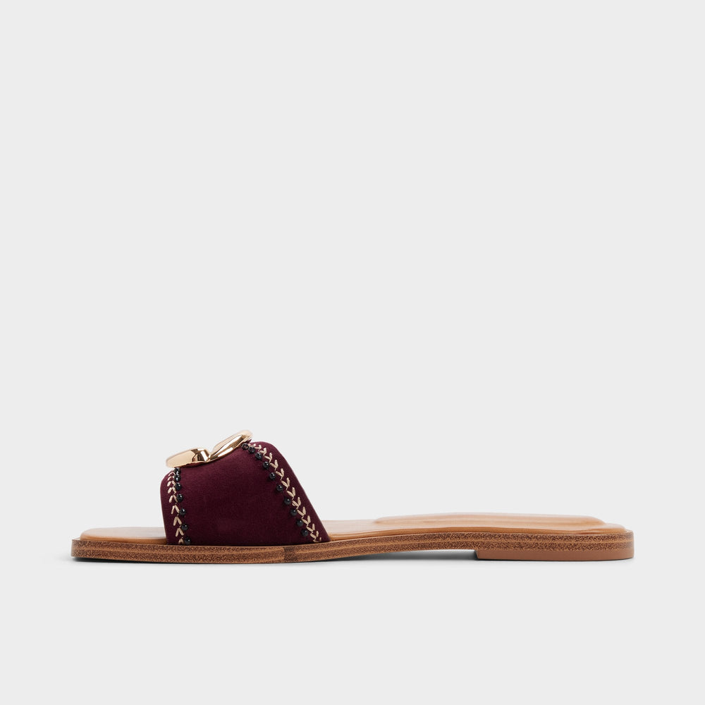 Biggin in Bordo - Slide sandal