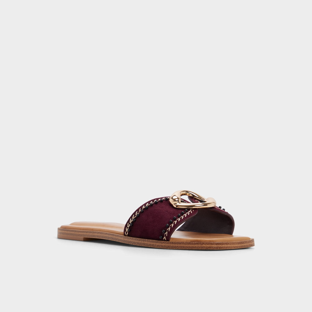 Biggin in Bordo - Slide sandal