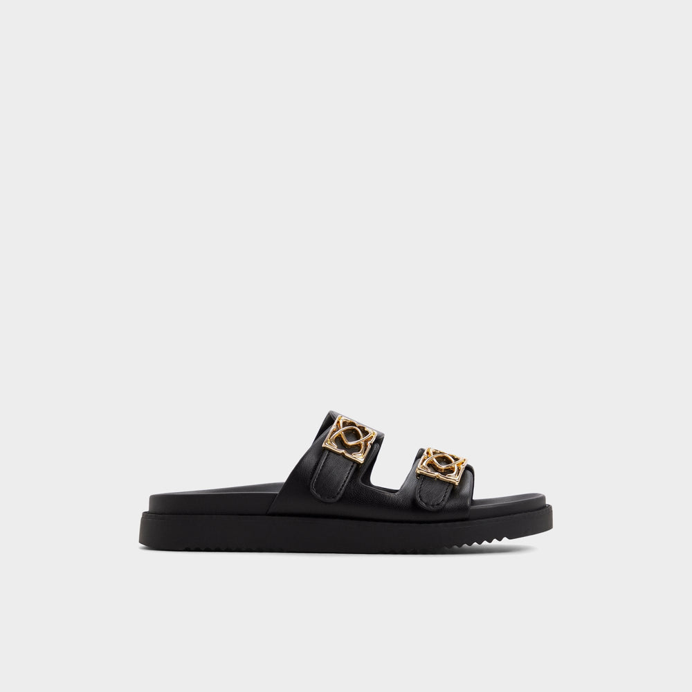 Footbed sandal Mungos in Black - Footbed sandal