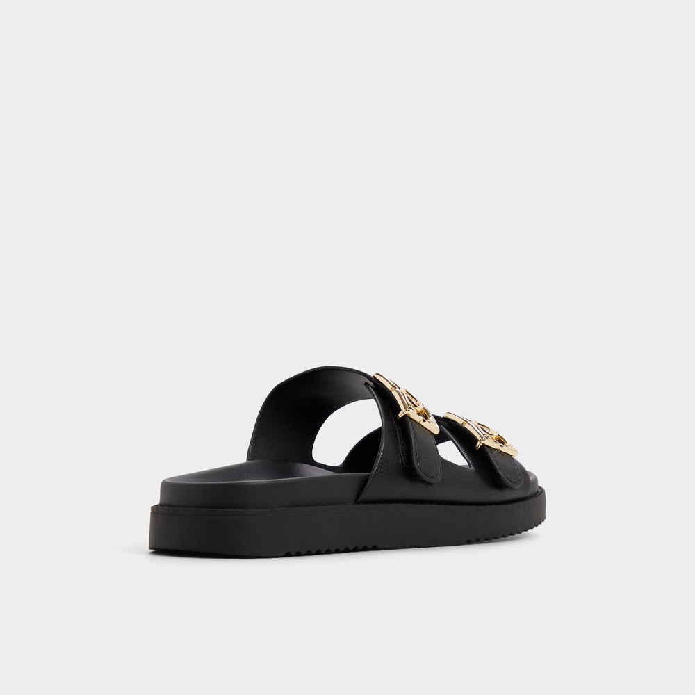 Footbed sandal Mungos in Black - Footbed sandal