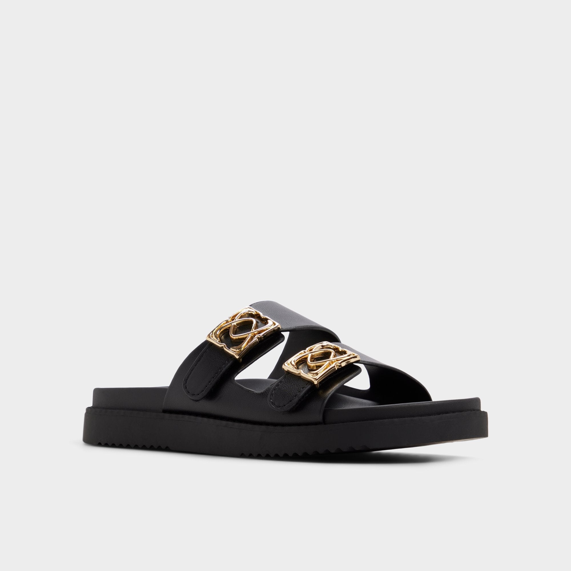 Footbed sandal Mungos in Black - Footbed sandal