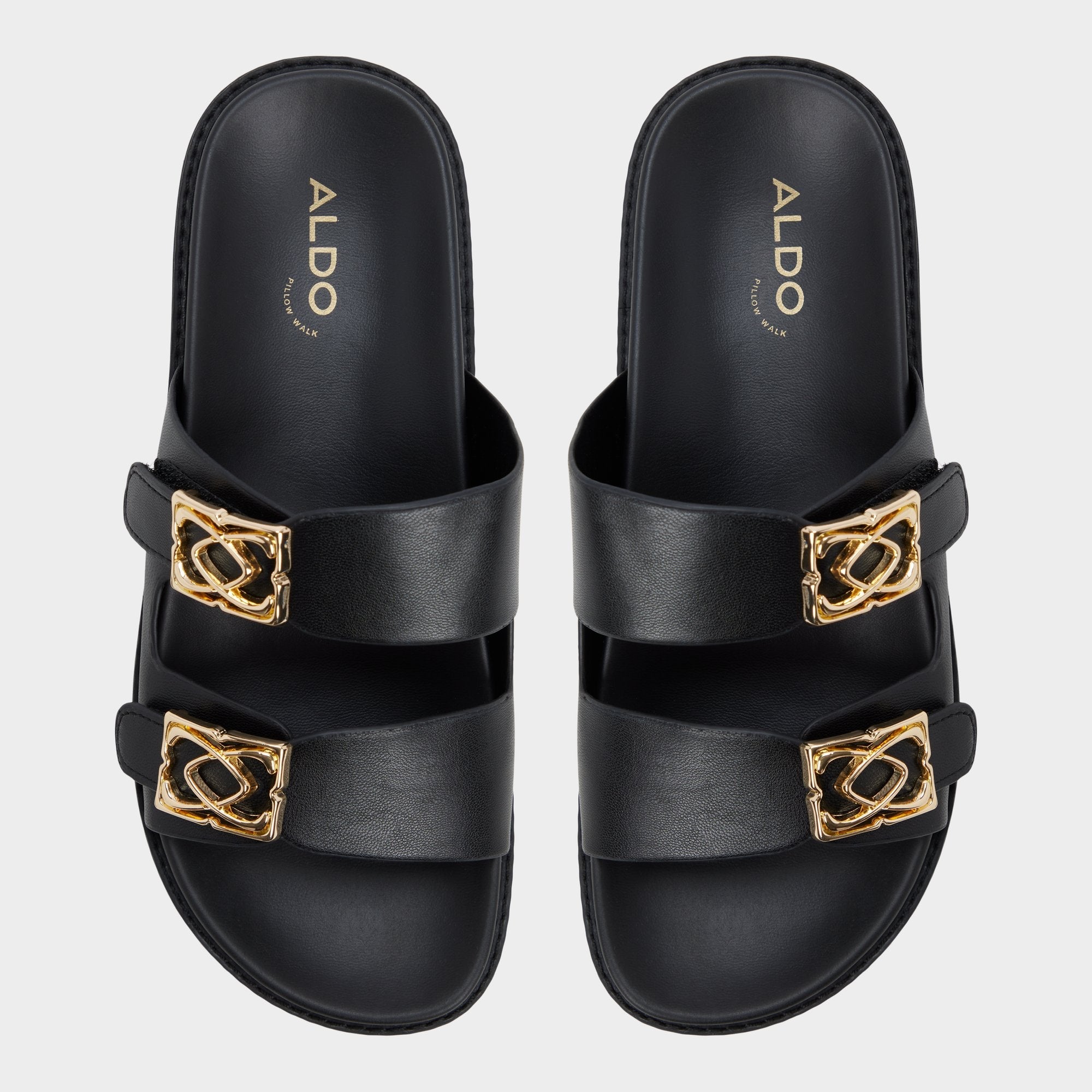 Footbed sandal Mungos in Black - Footbed sandal