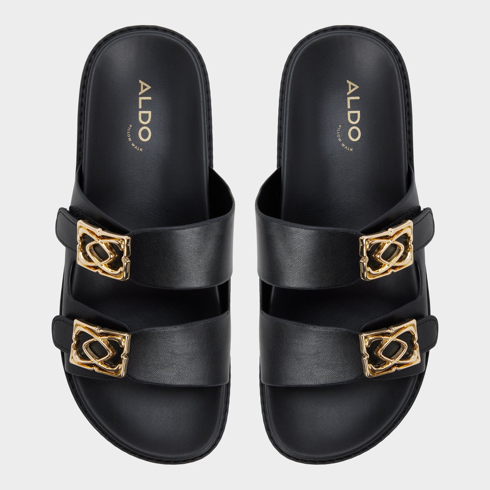 Footbed sandal Mungos in Black - Footbed sandal