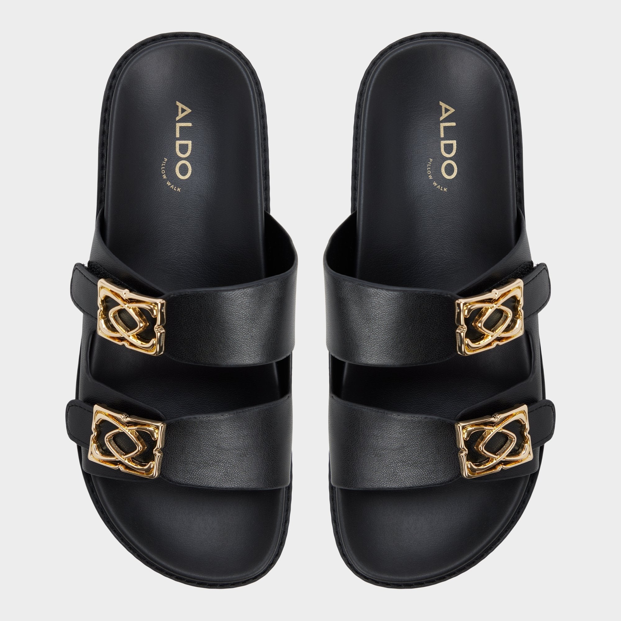 Footbed sandal Mungos in Black - Footbed sandal