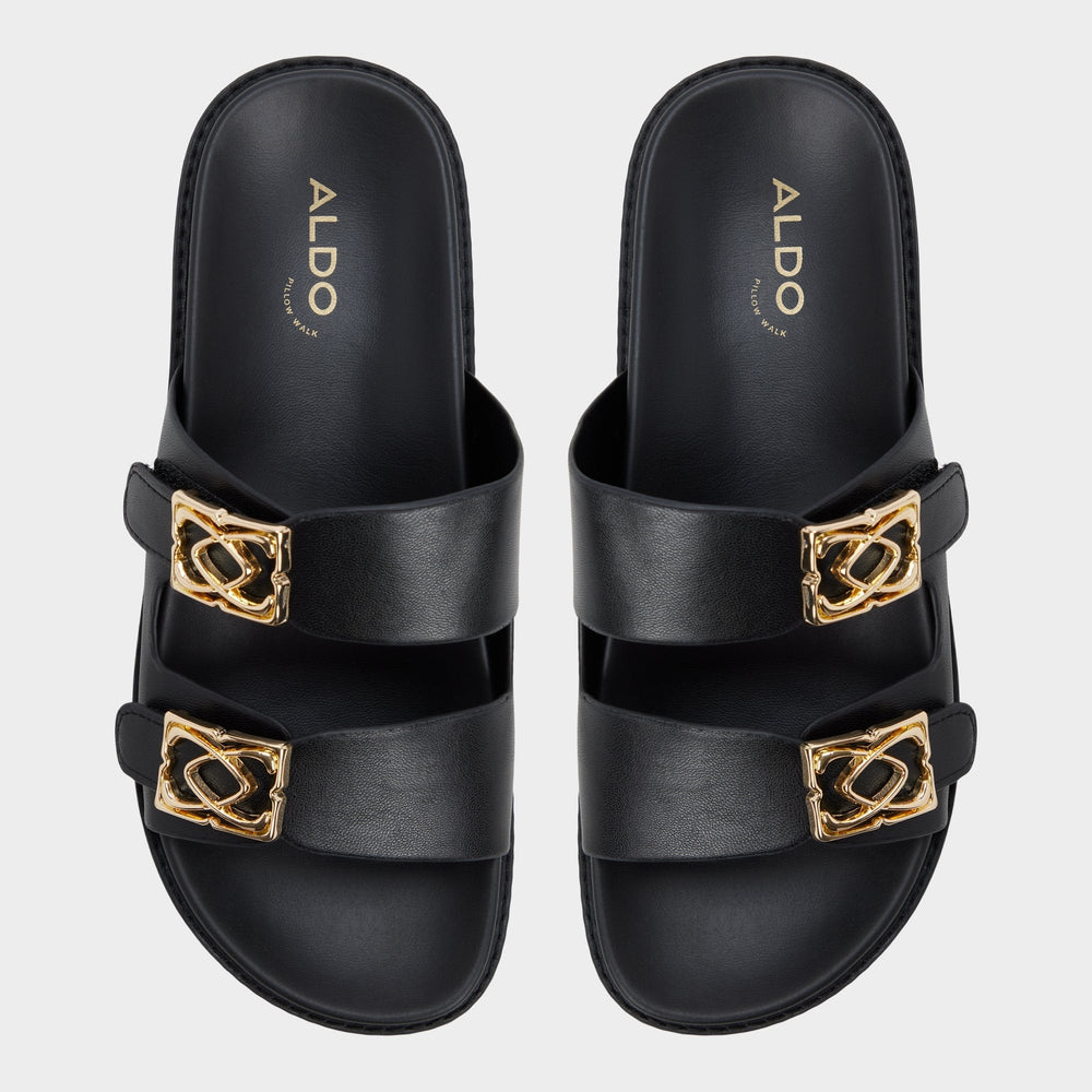 Footbed sandal Mungos in Black - Footbed sandal